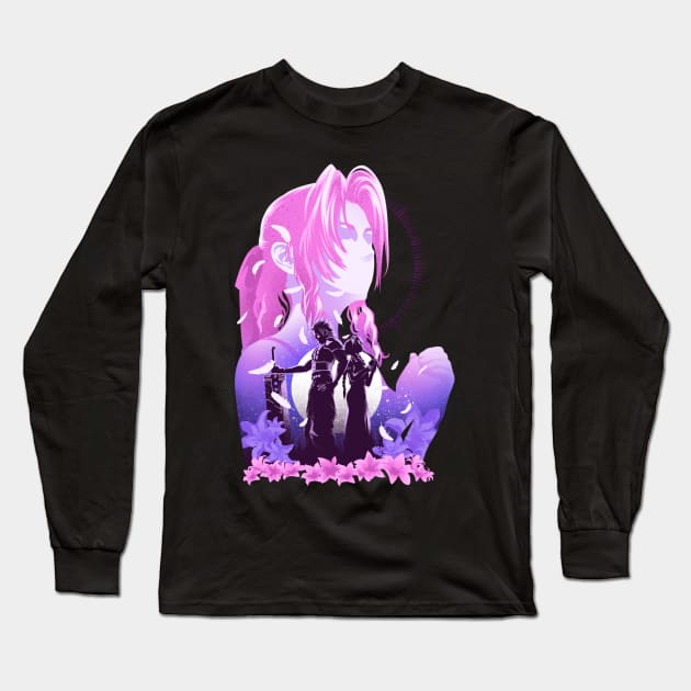 The Flower Girl Long Sleeve T-Shirt by HyperTwenty